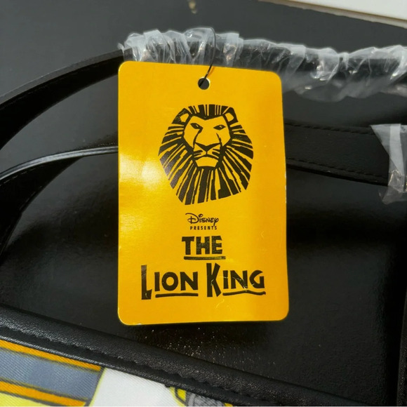 Disney Lion King New York Tote Bag Broadway Musical Souvenir Large Zipper - Picture 2 of 9